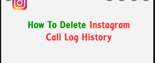 How To Delete Calls On Instagram