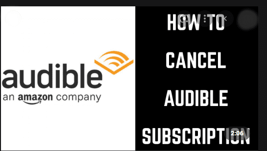 How to cancel an audible account