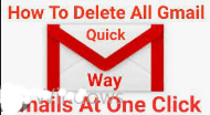 How to delete all emails from Gmail