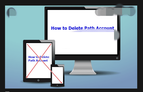 How To Delete path account from the mobile application
